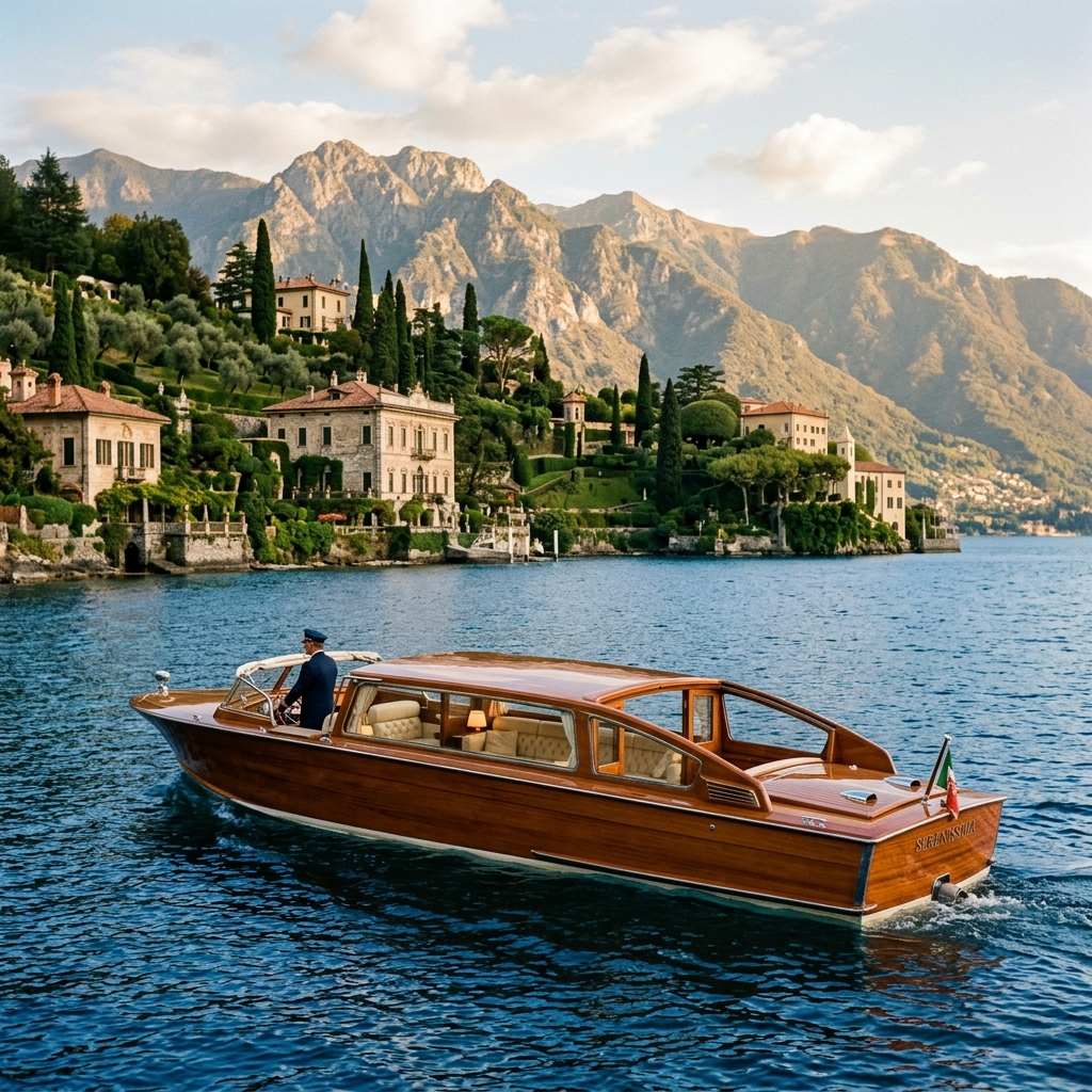 Wooden Boat — Vintage Wooden Cruiser